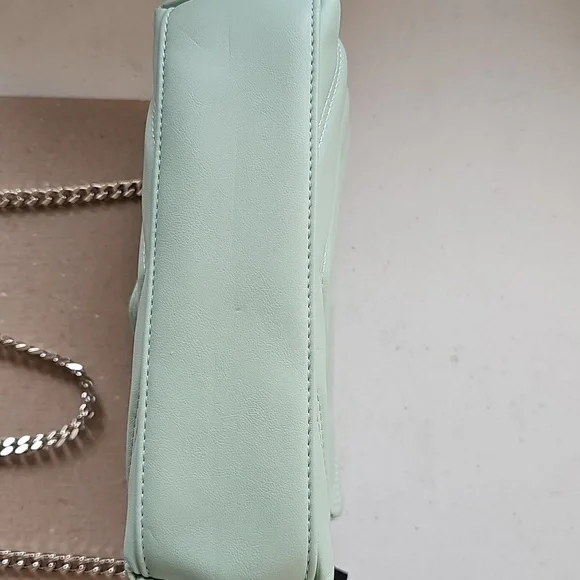 Mint Green Quilted Women's Bag - Picture 6 of 7